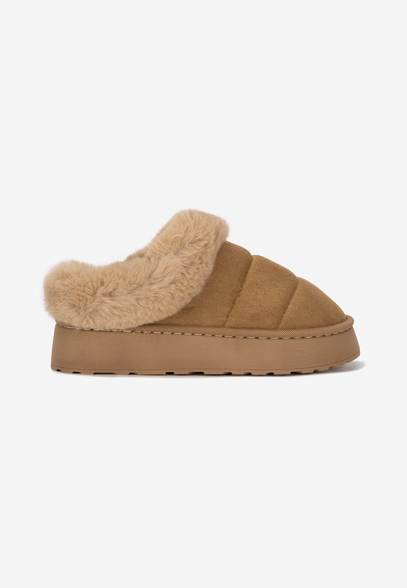 Khaki drewniaki Lucelia
