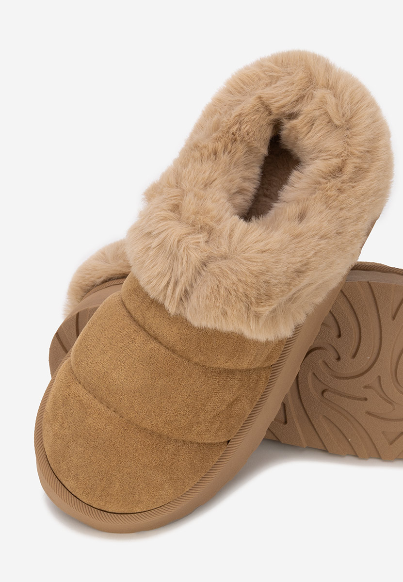 Khaki drewniaki Lucelia