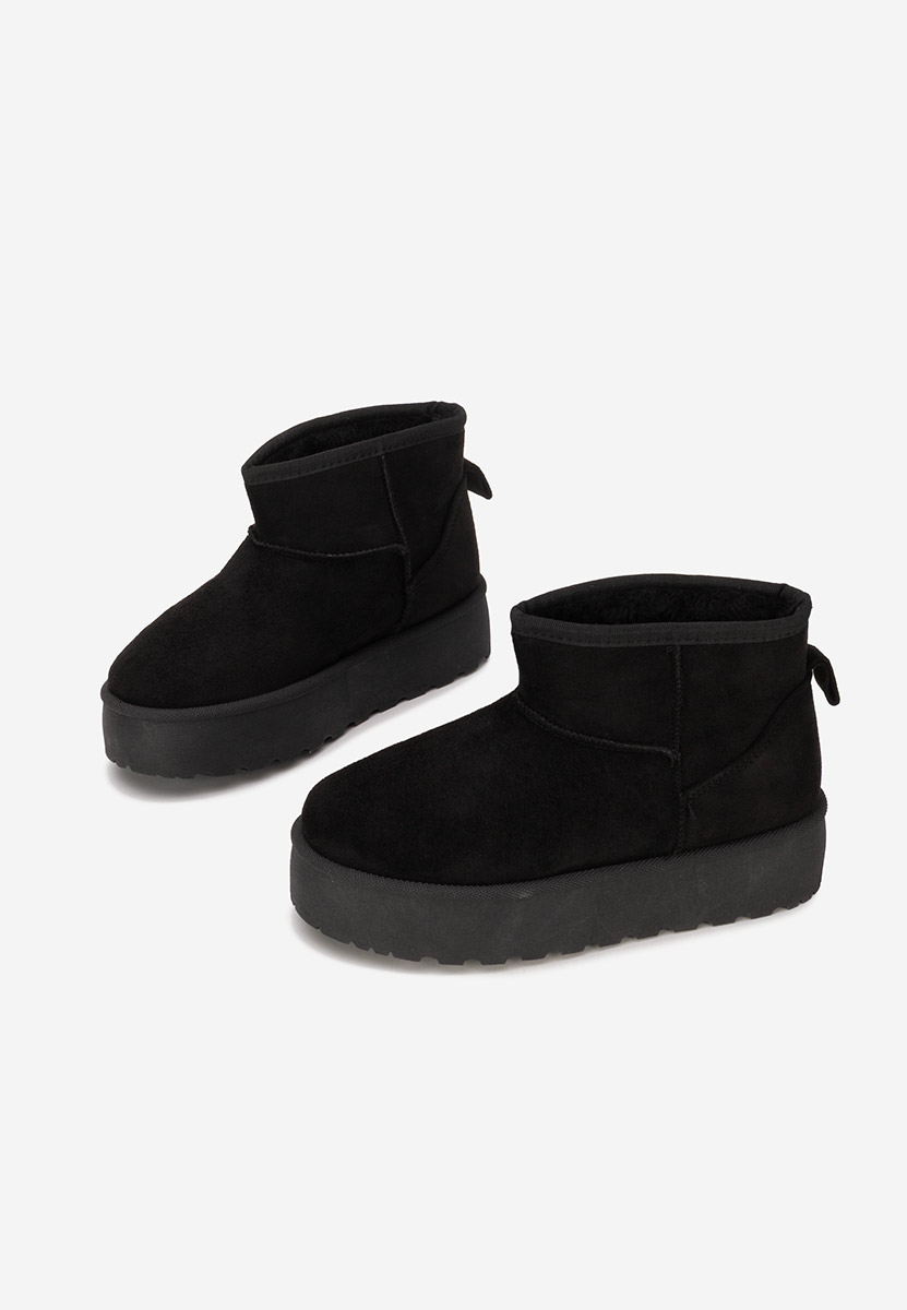 Czarne kozaki dziewczęce Talida