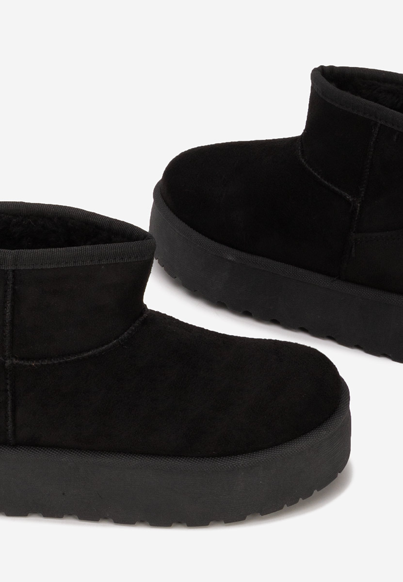 Czarne kozaki dziewczęce Talida