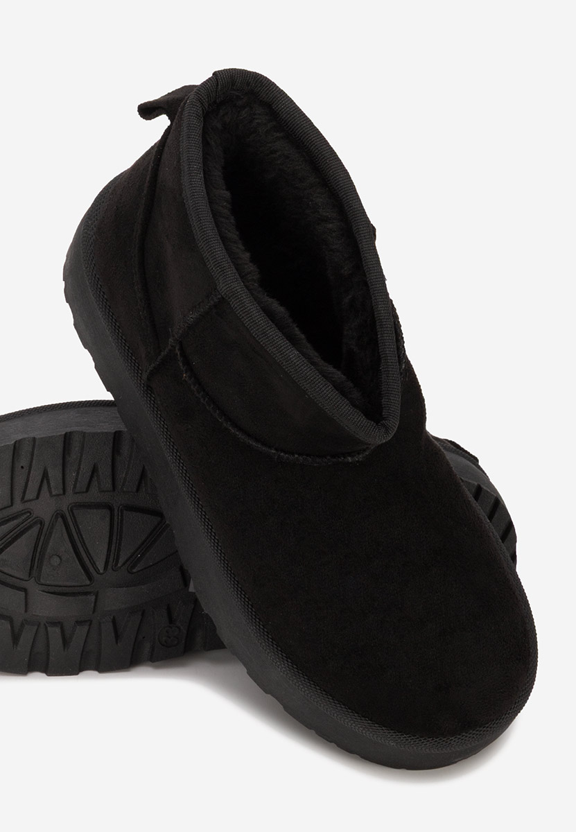 Czarne kozaki dziewczęce Talida