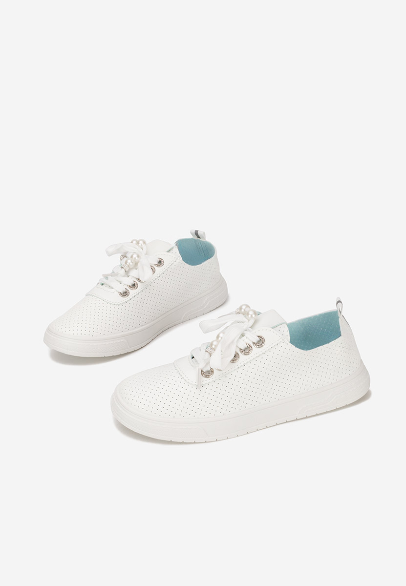 Białe sneakersy damskie Candysa