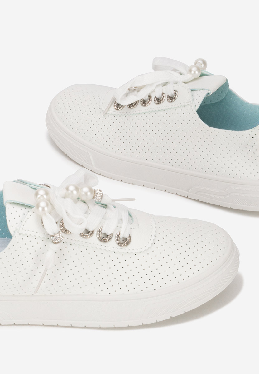 Białe sneakersy damskie Candysa