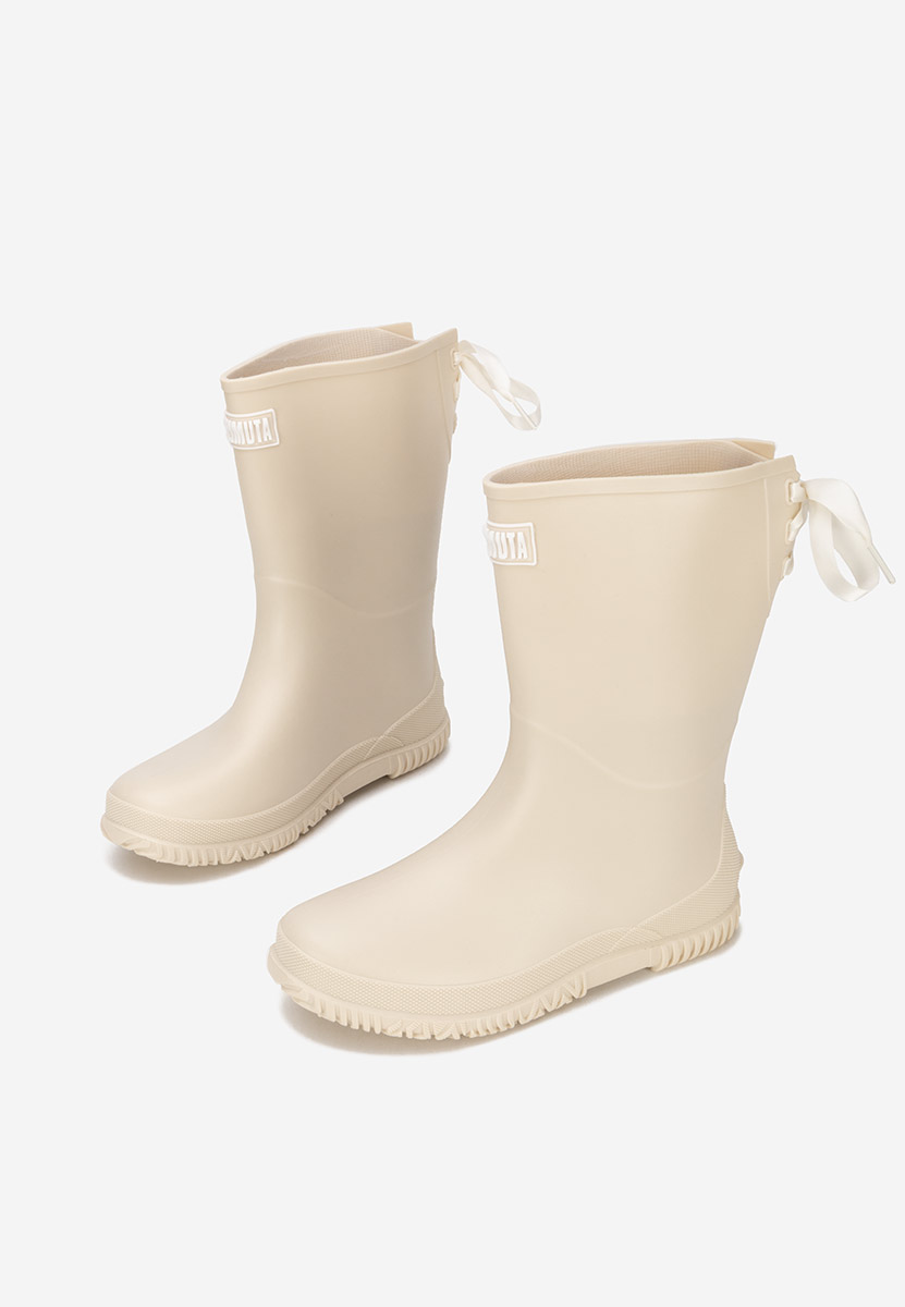 Beżowe kalosze damskie Lunavia