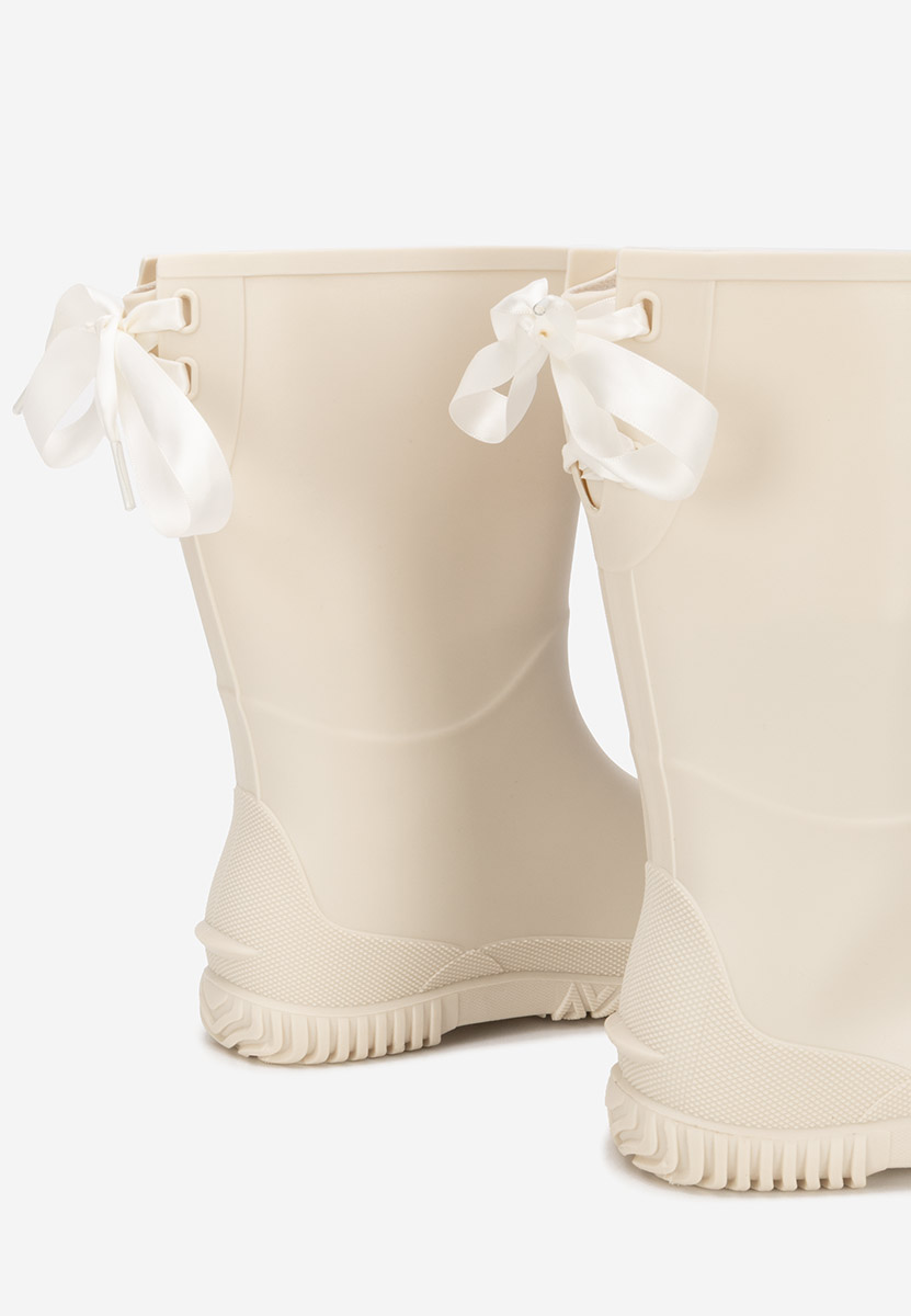 Beżowe kalosze damskie Lunavia