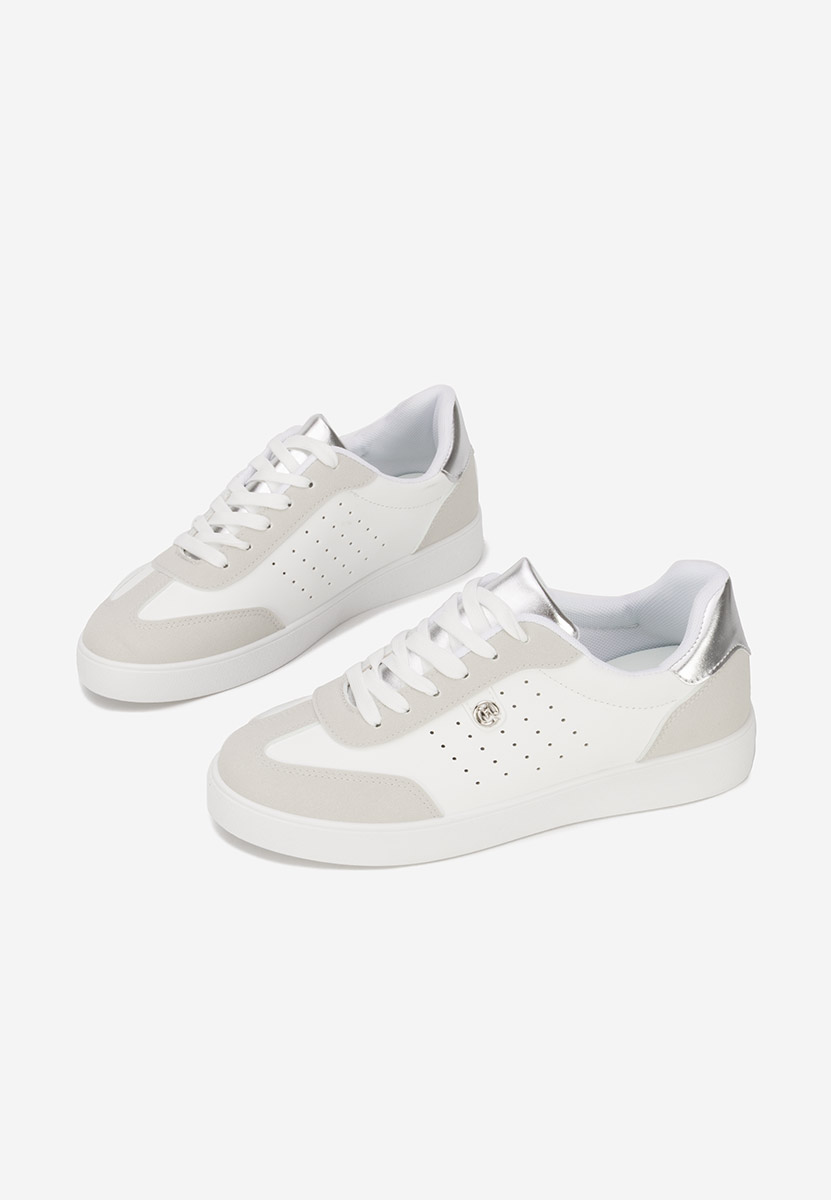 Białe sneakersy damskie Zova