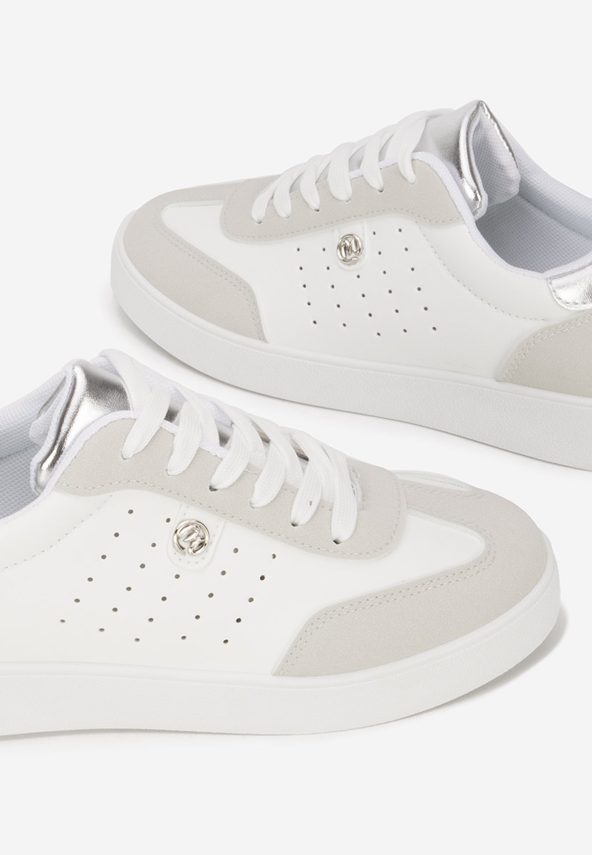 Białe sneakersy damskie Zova