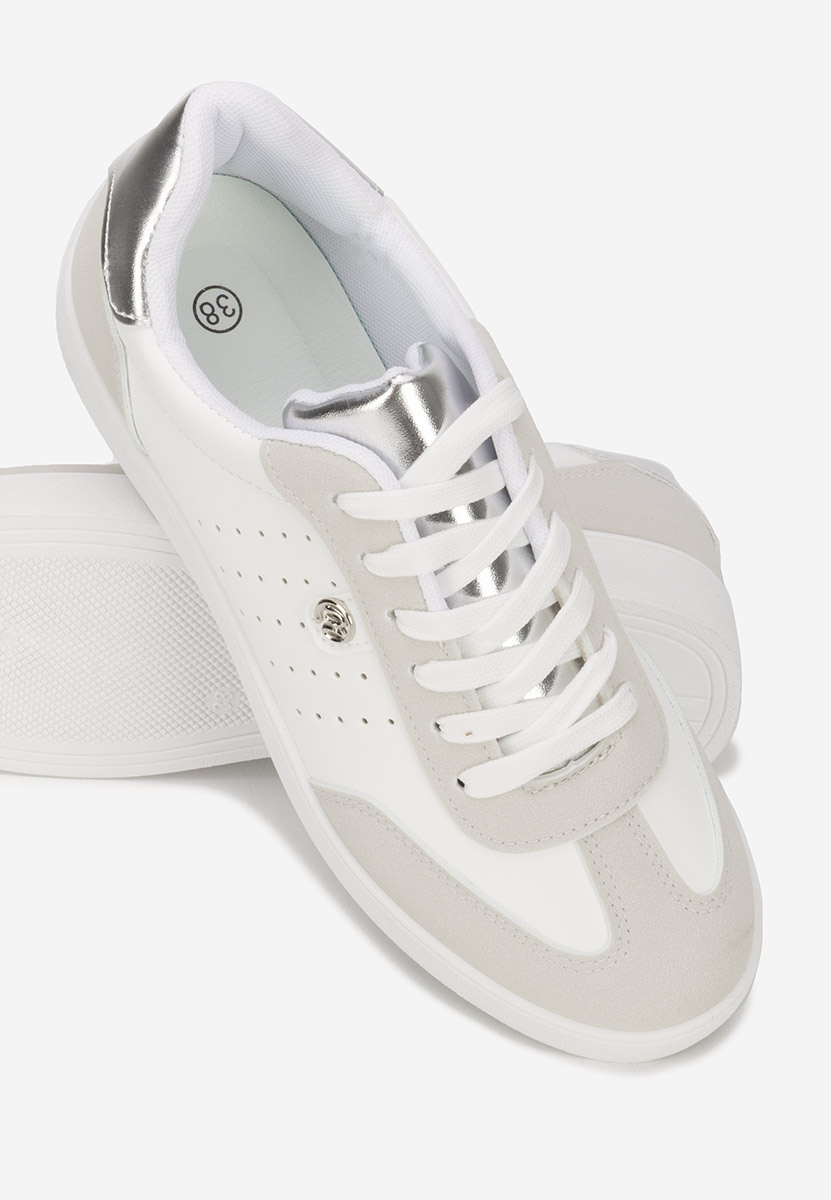 Białe sneakersy damskie Zova