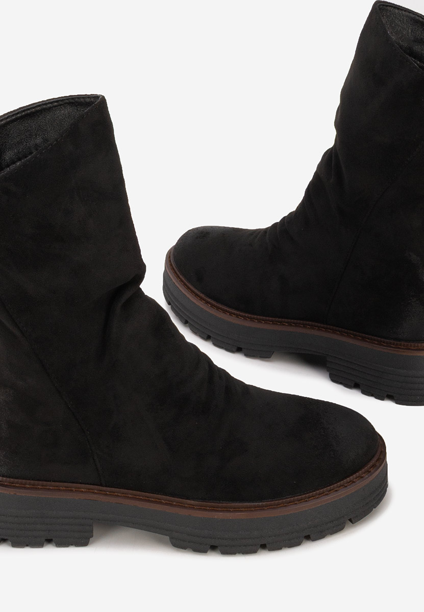 Czarne kozaki damskie Tavresa