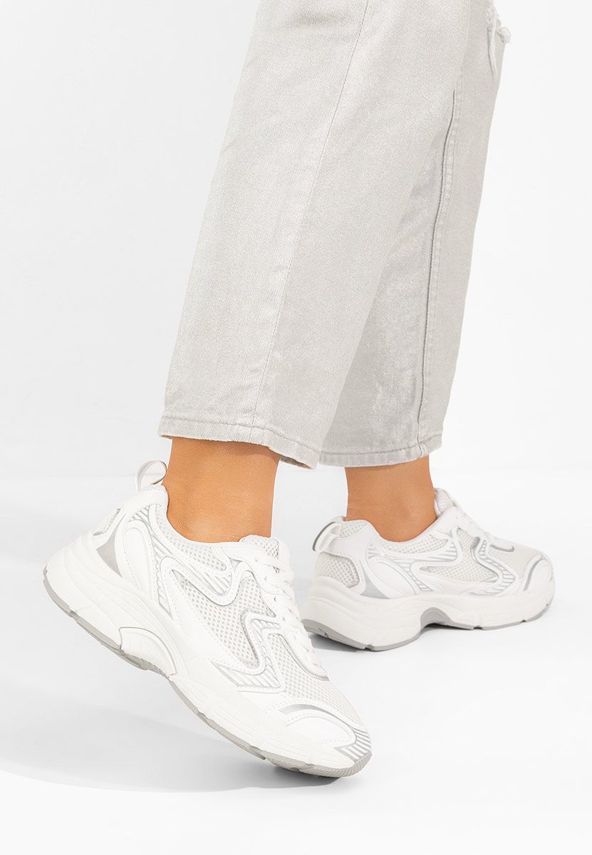 Białe sneakersy damskie Natalis