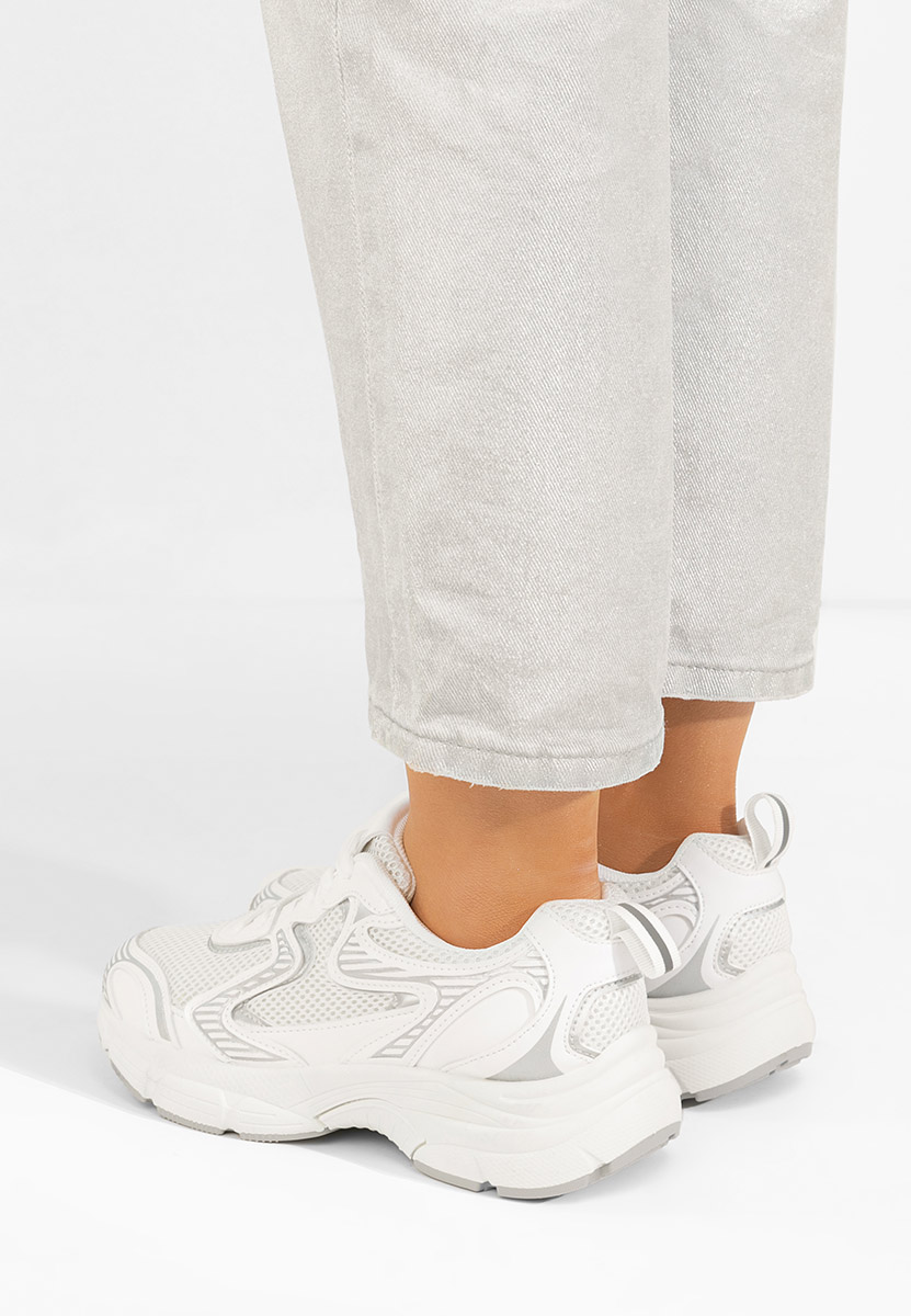Białe sneakersy damskie Natalis