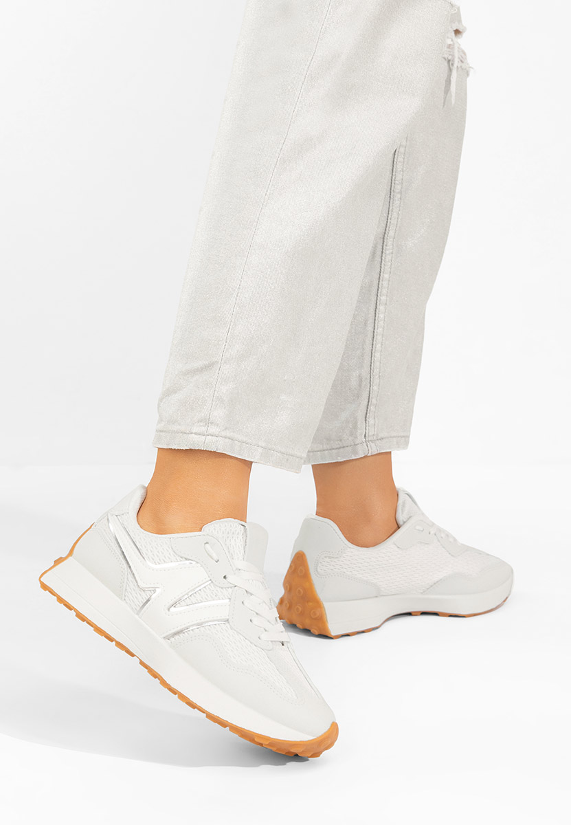 Białe sneakersy damskie Arkana