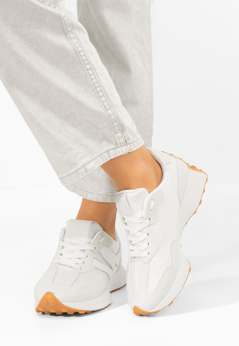 Białe sneakersy damskie Arkana