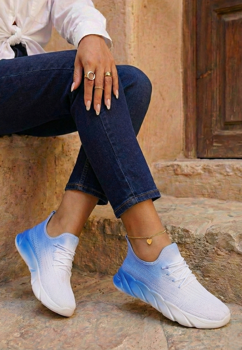 Granatowe adidasy damskie Oviedo