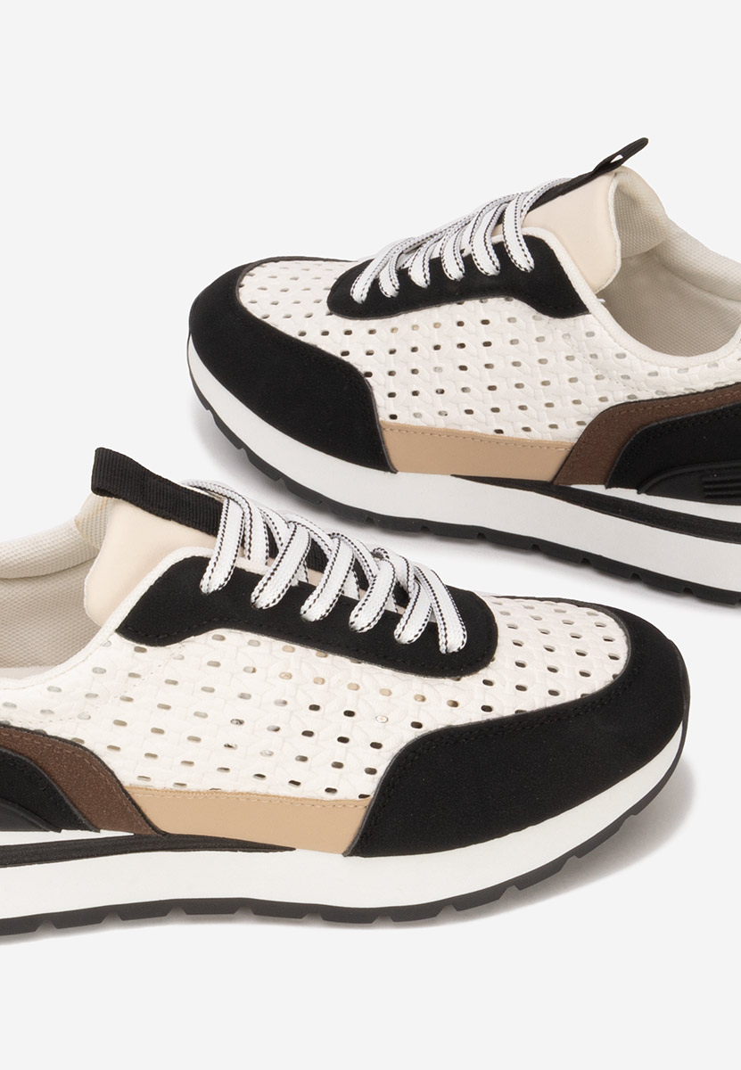 Czarne sneakersy damskie Zenada