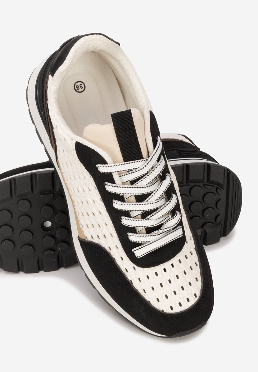 Czarne sneakersy damskie Zenada