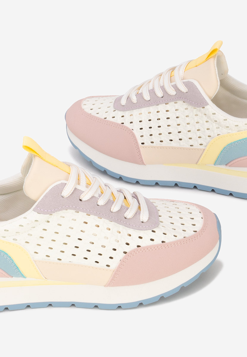 Wielokolorowy sneakersy damskie Zenada