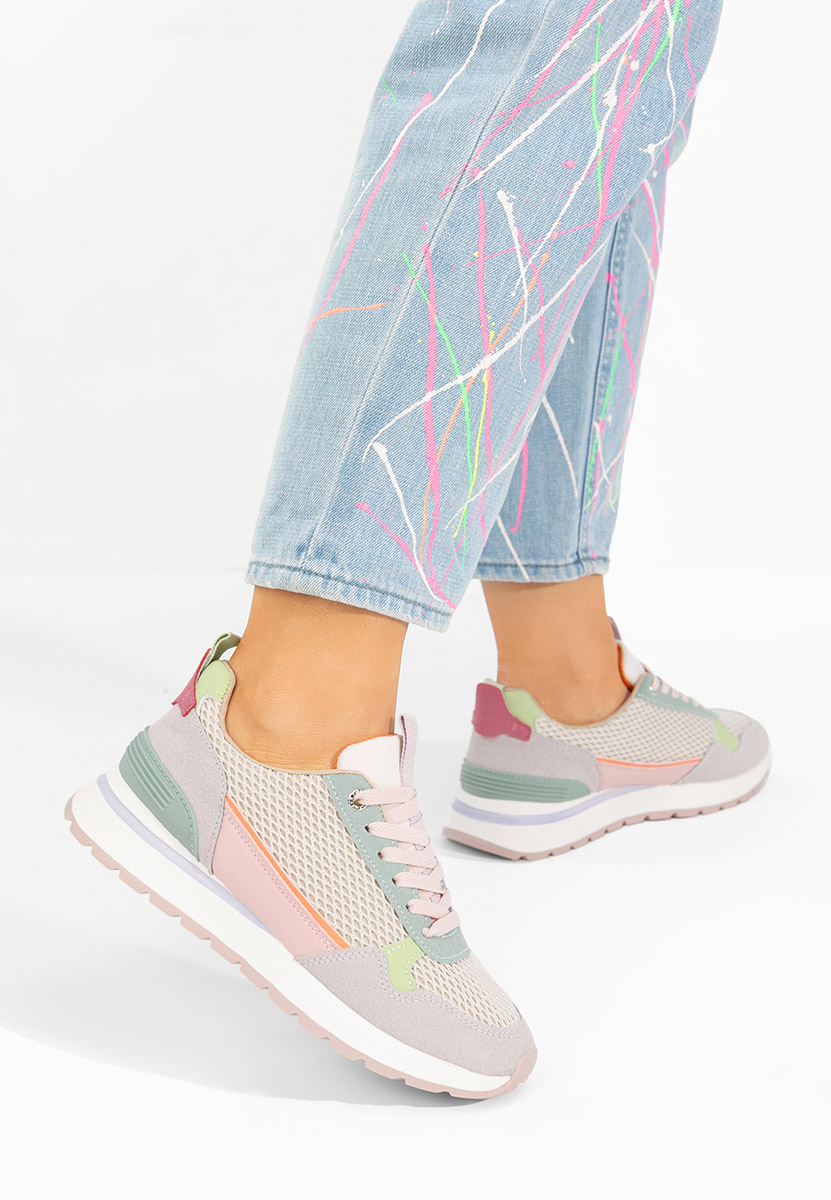 Wielokolorowy sneakersy damskie Helenia