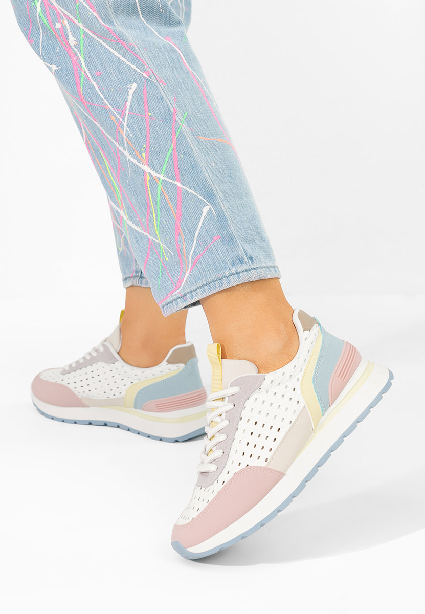Wielokolorowy sneakersy damskie Zenada
