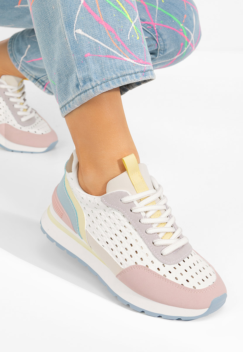 Wielokolorowy sneakersy damskie Zenada
