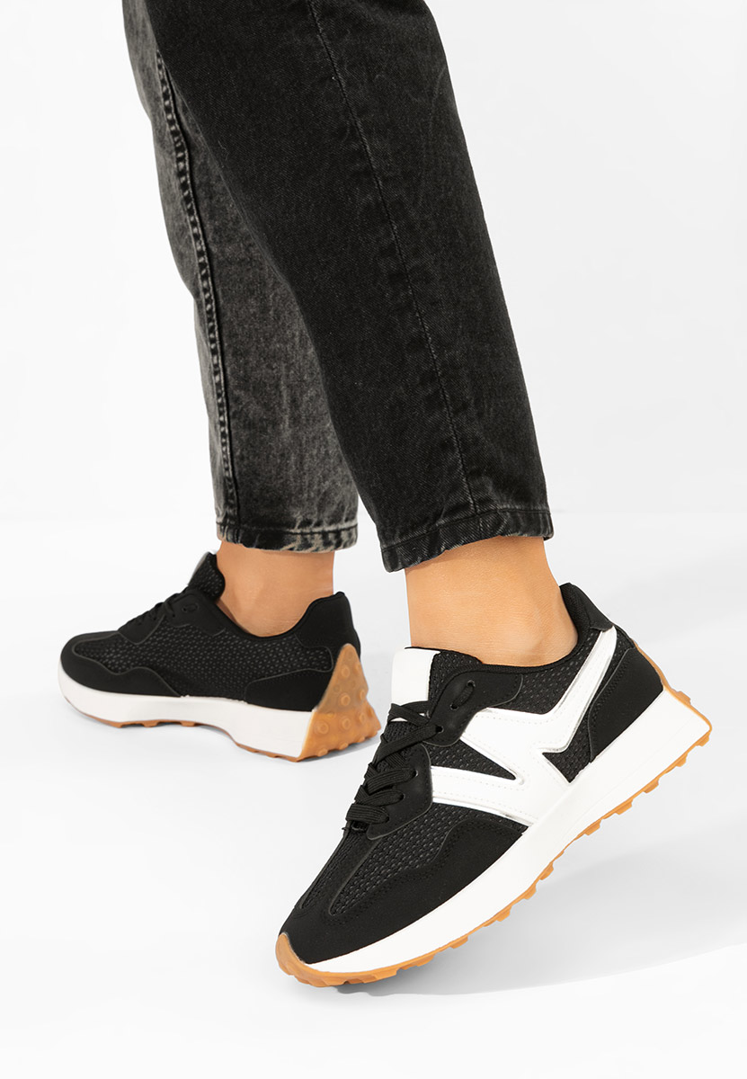 Czarne sneakersy damskie Arkana