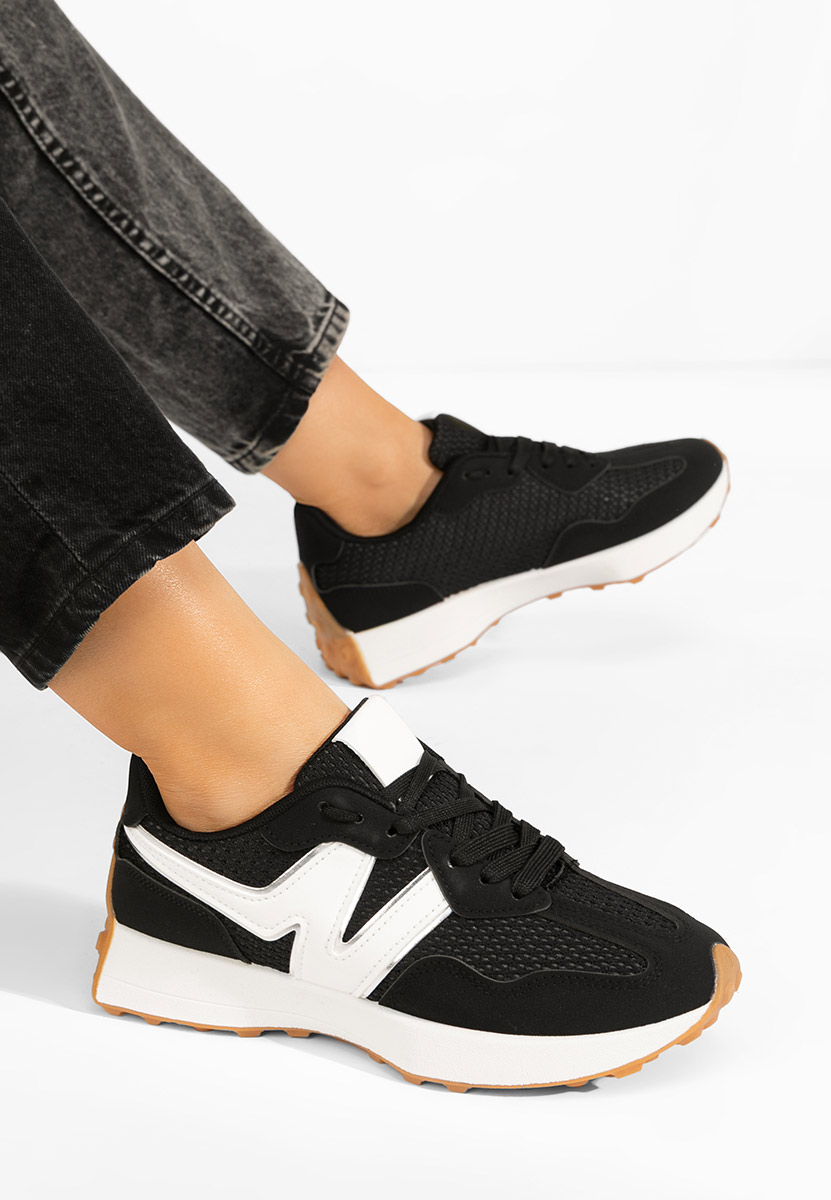 Czarne sneakersy damskie Arkana