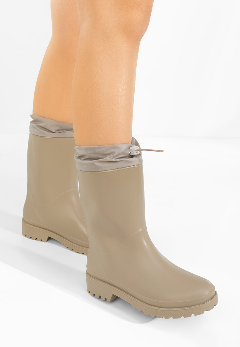 Beżowe kalosze damskie Zunaira