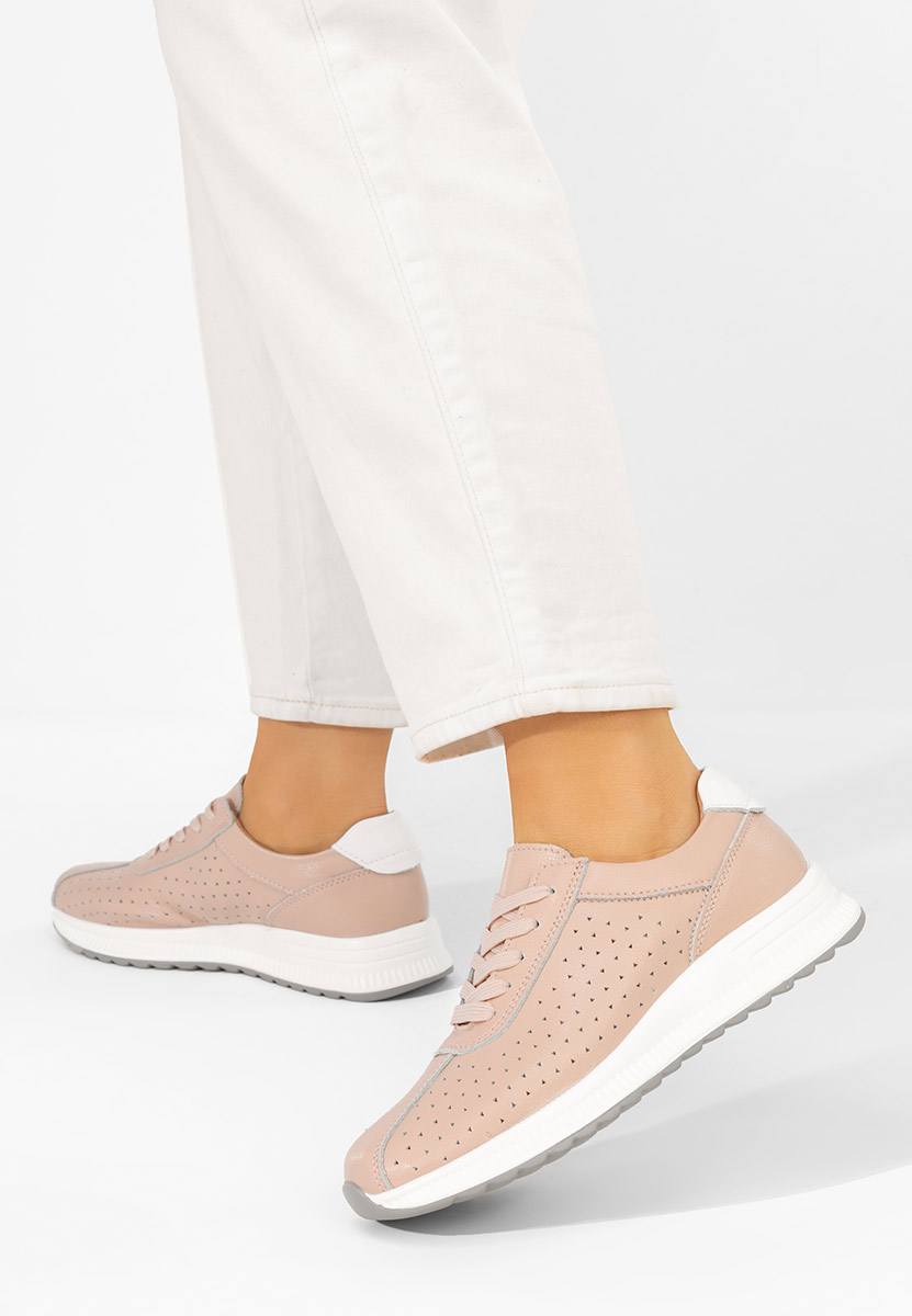 Różowe sneakersy damskie Aspasia