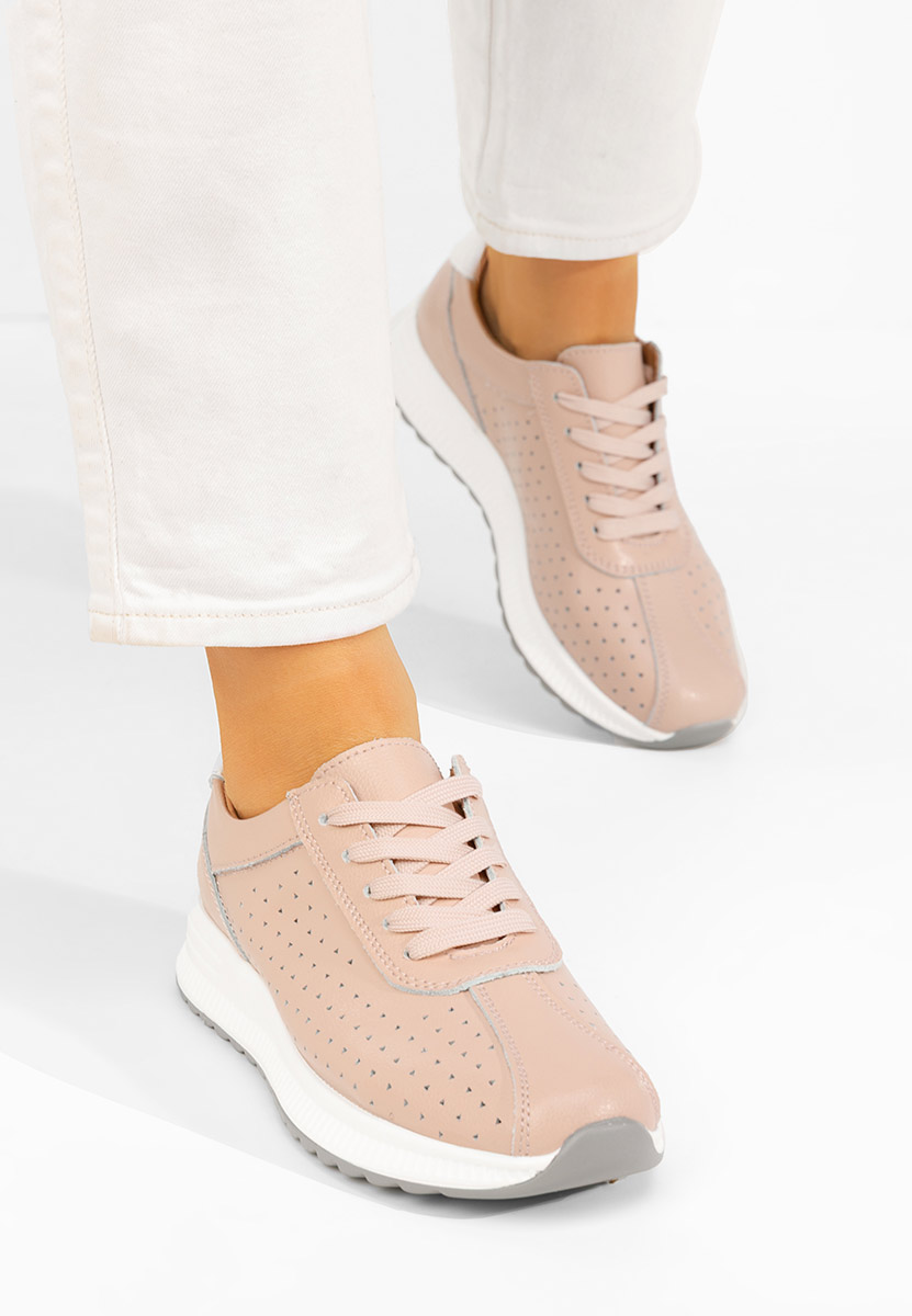 Różowe sneakersy damskie Aspasia