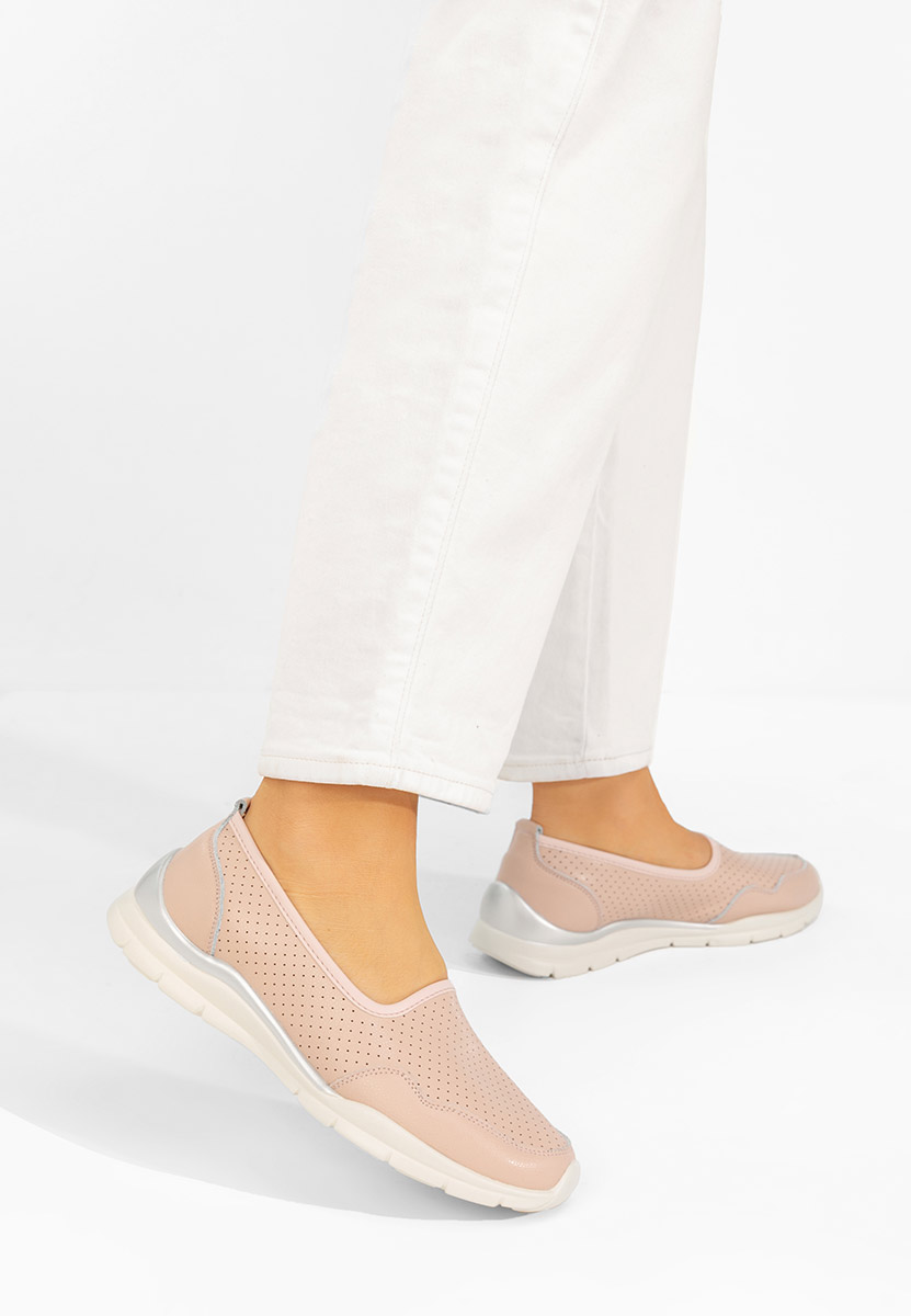 Różowe półbuty damskie Katana