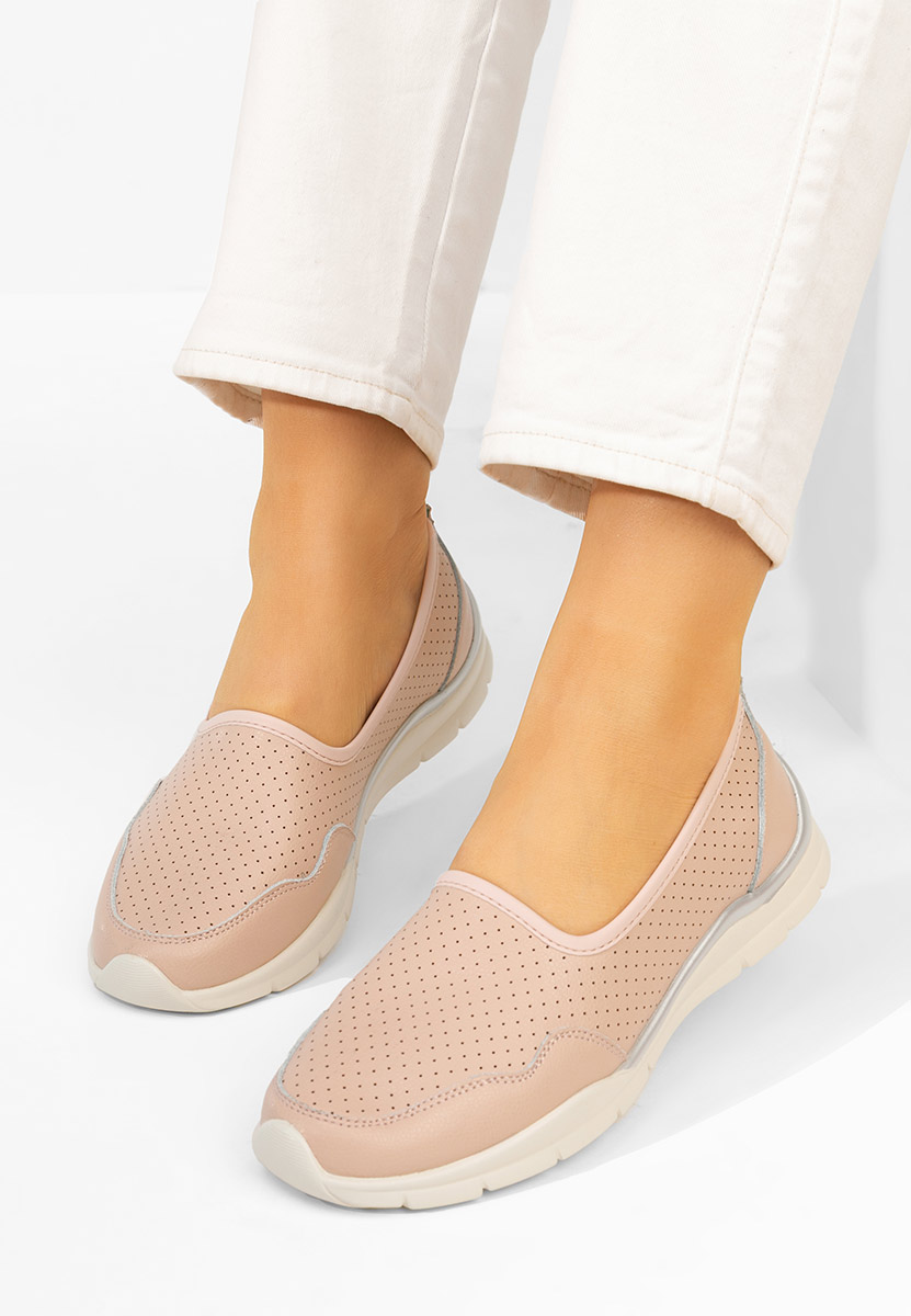 Różowe półbuty damskie Katana