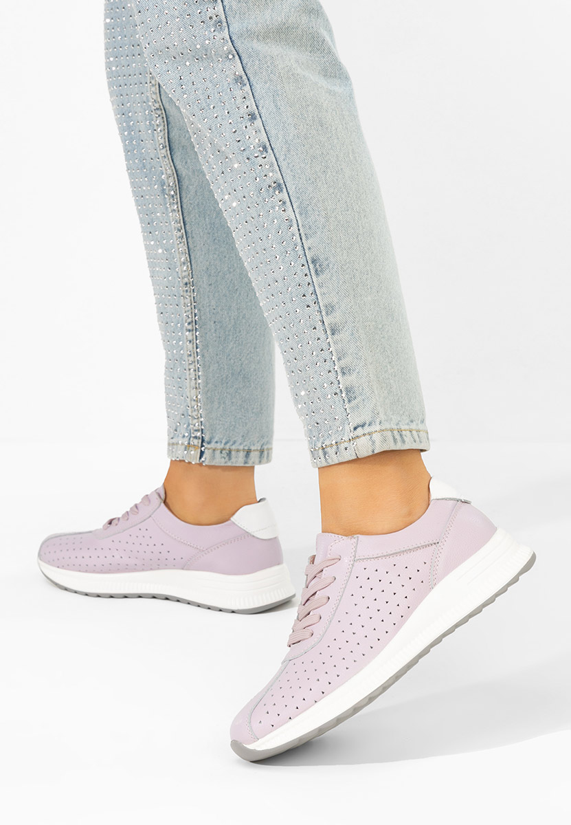 Fioletowe sneakersy damskie Aspasia