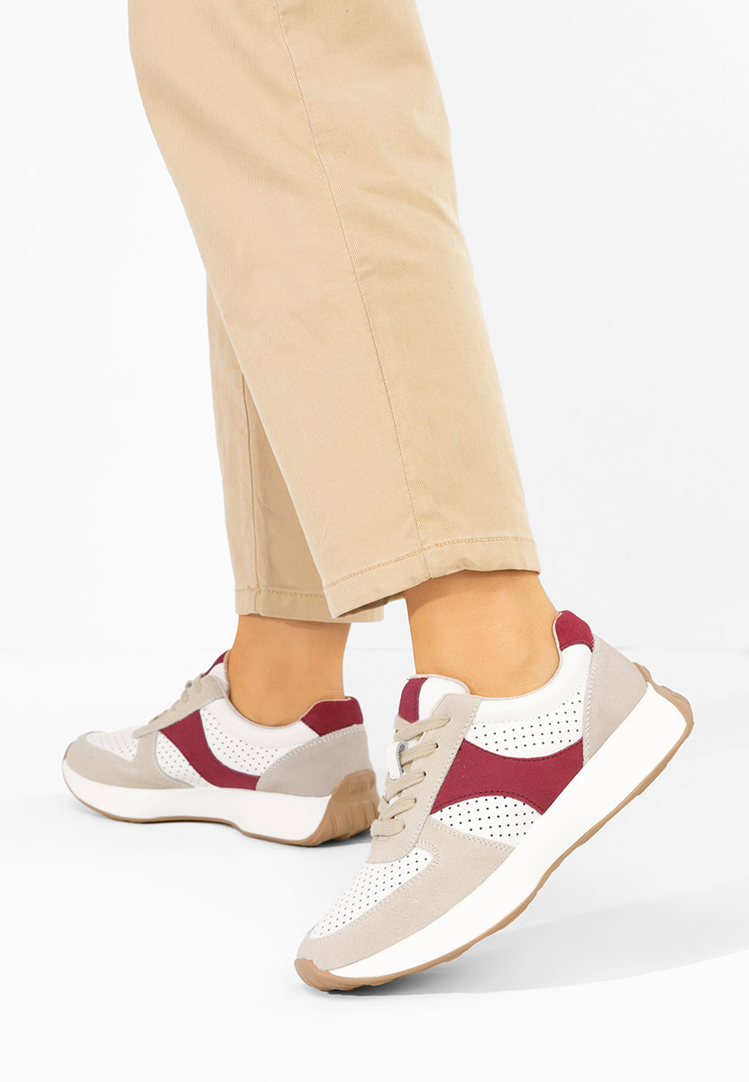 Białe sneakersy damskie Attila V3