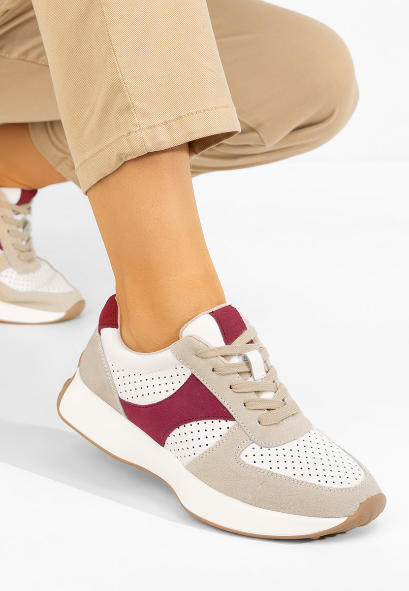 Białe sneakersy damskie Attila V3