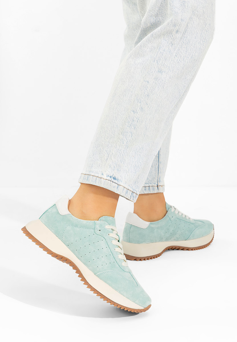 Niebieskie sneakersy damskie Yasminia