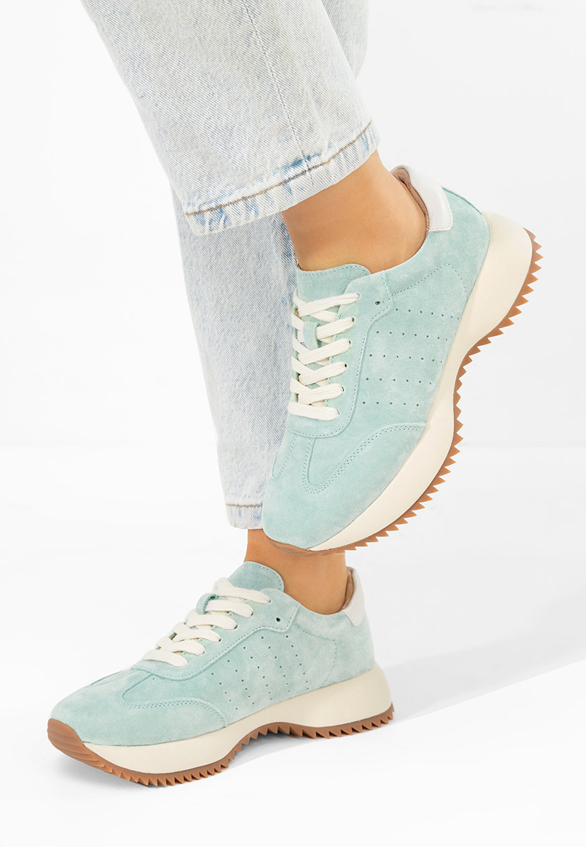 Niebieskie sneakersy damskie Yasminia