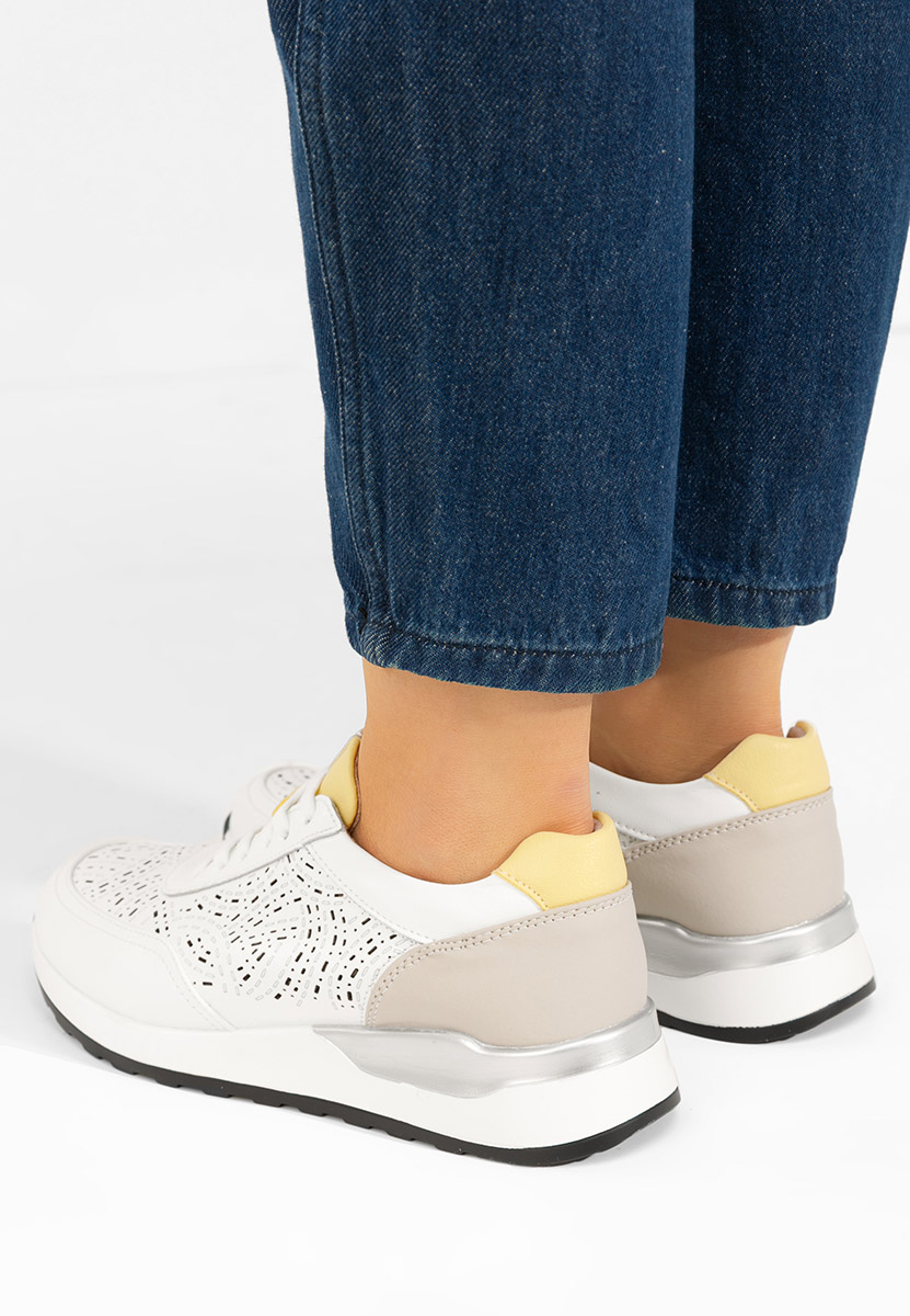 Białe sneakersy damskie Ellania V2