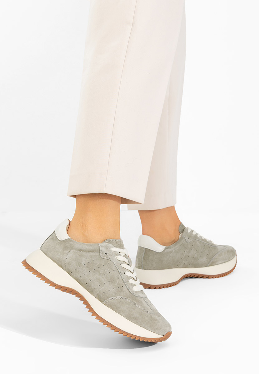 Szare sneakersy damskie Yasminia