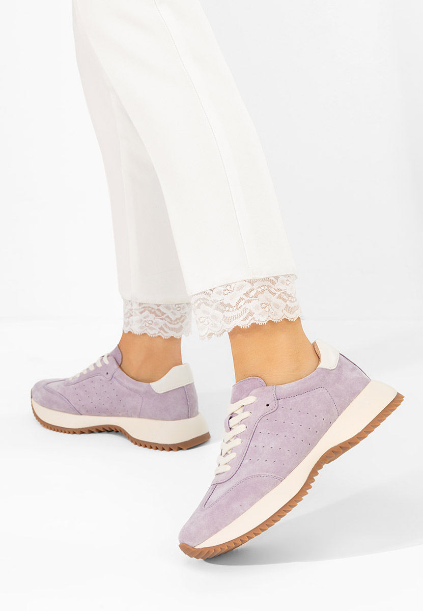 Fioletowe sneakersy damskie Yasminia