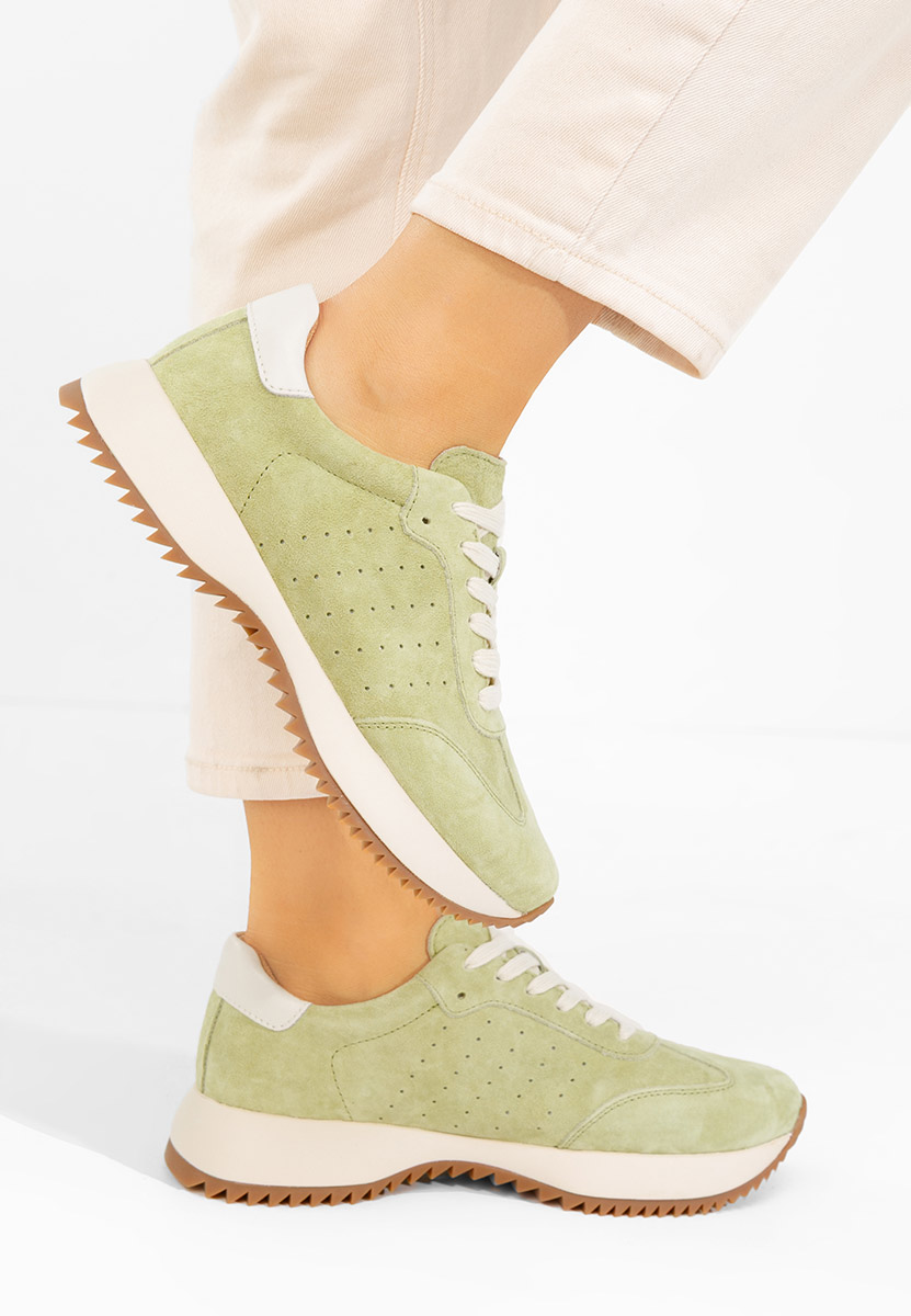 Zielone sneakersy damskie Yasminia