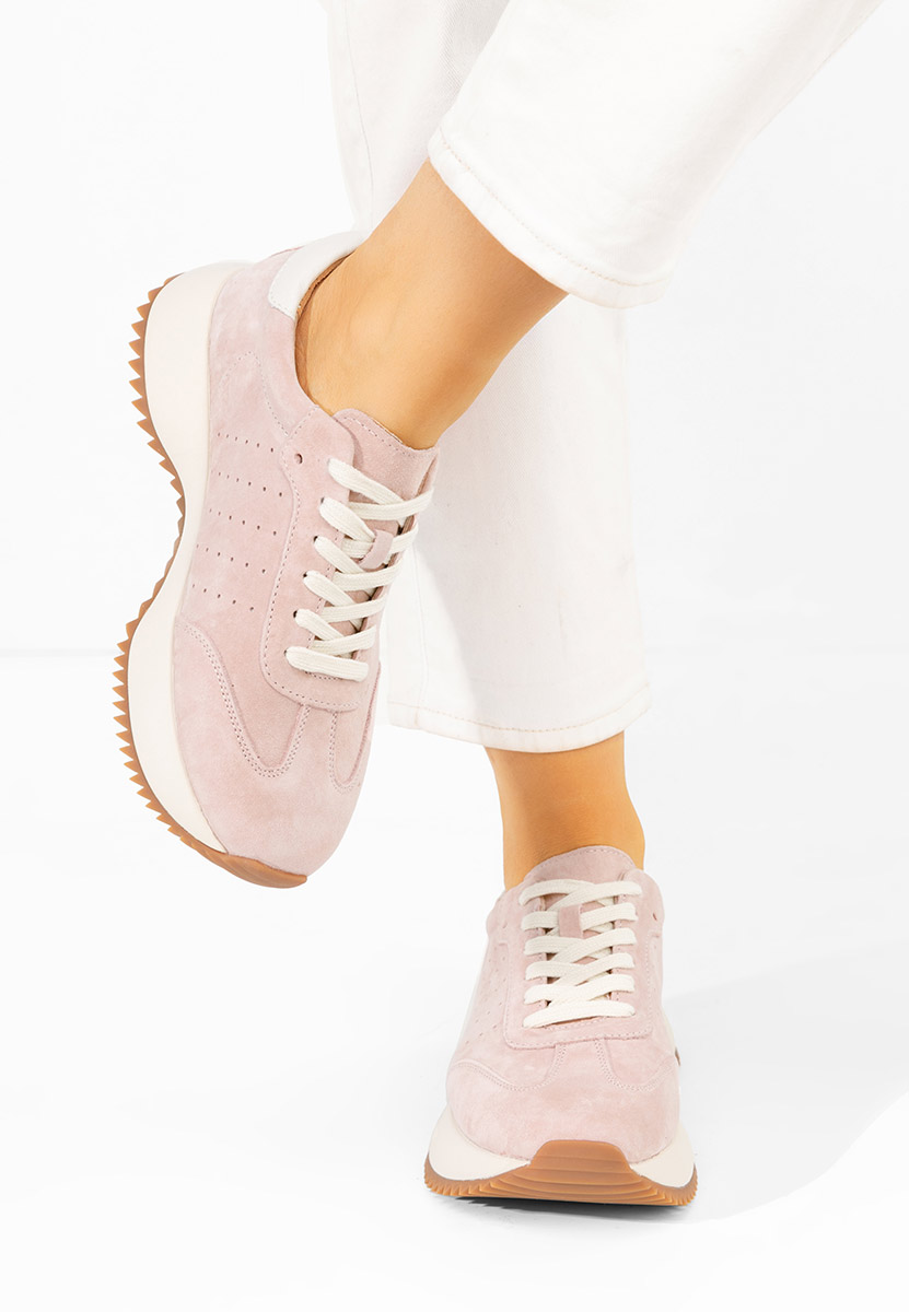 Różowe sneakersy damskie Yasminia