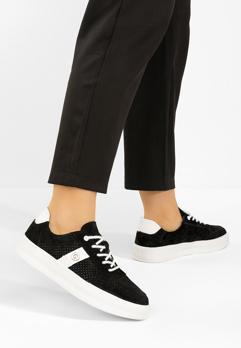 Czarne sneakersy damskie Jayne