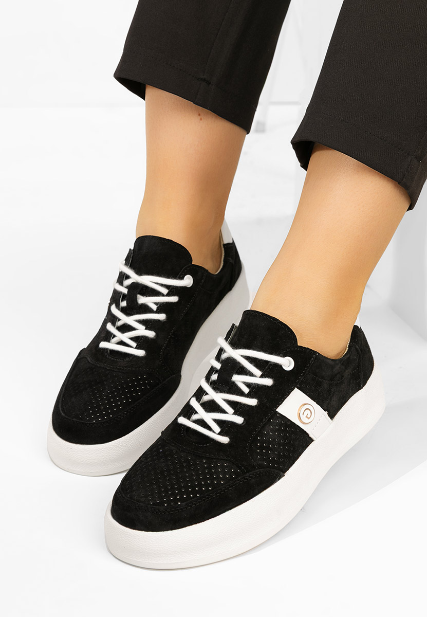 Czarne sneakersy damskie Jayne