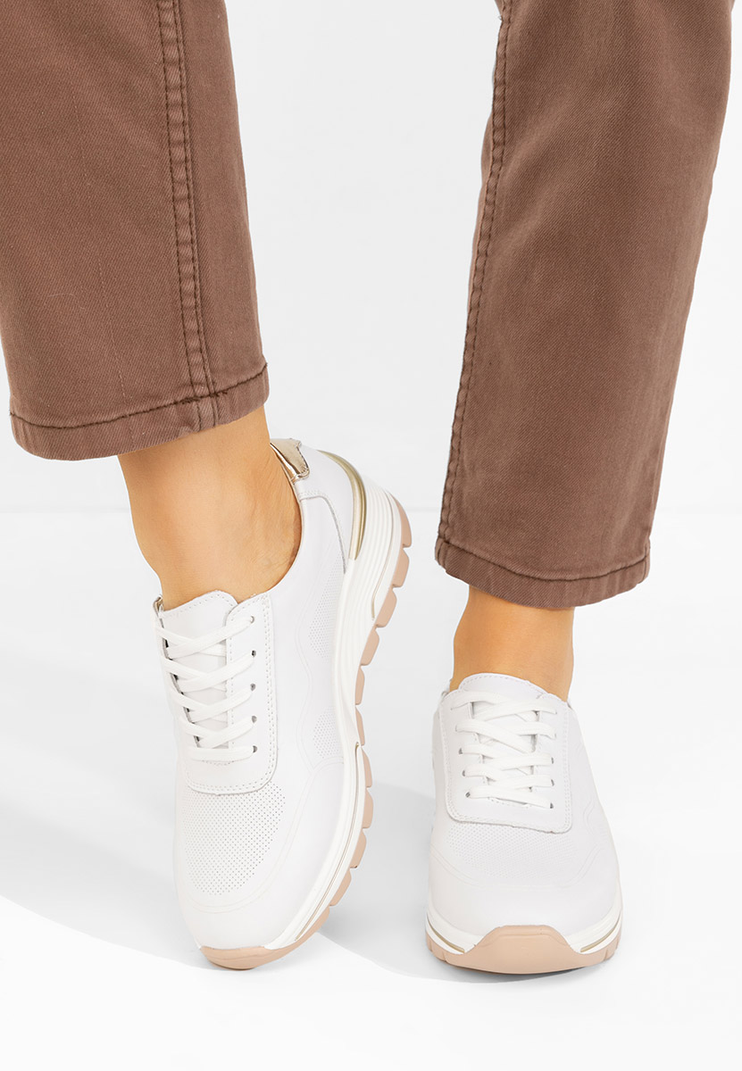 Białe sneakersy damskie Thanh