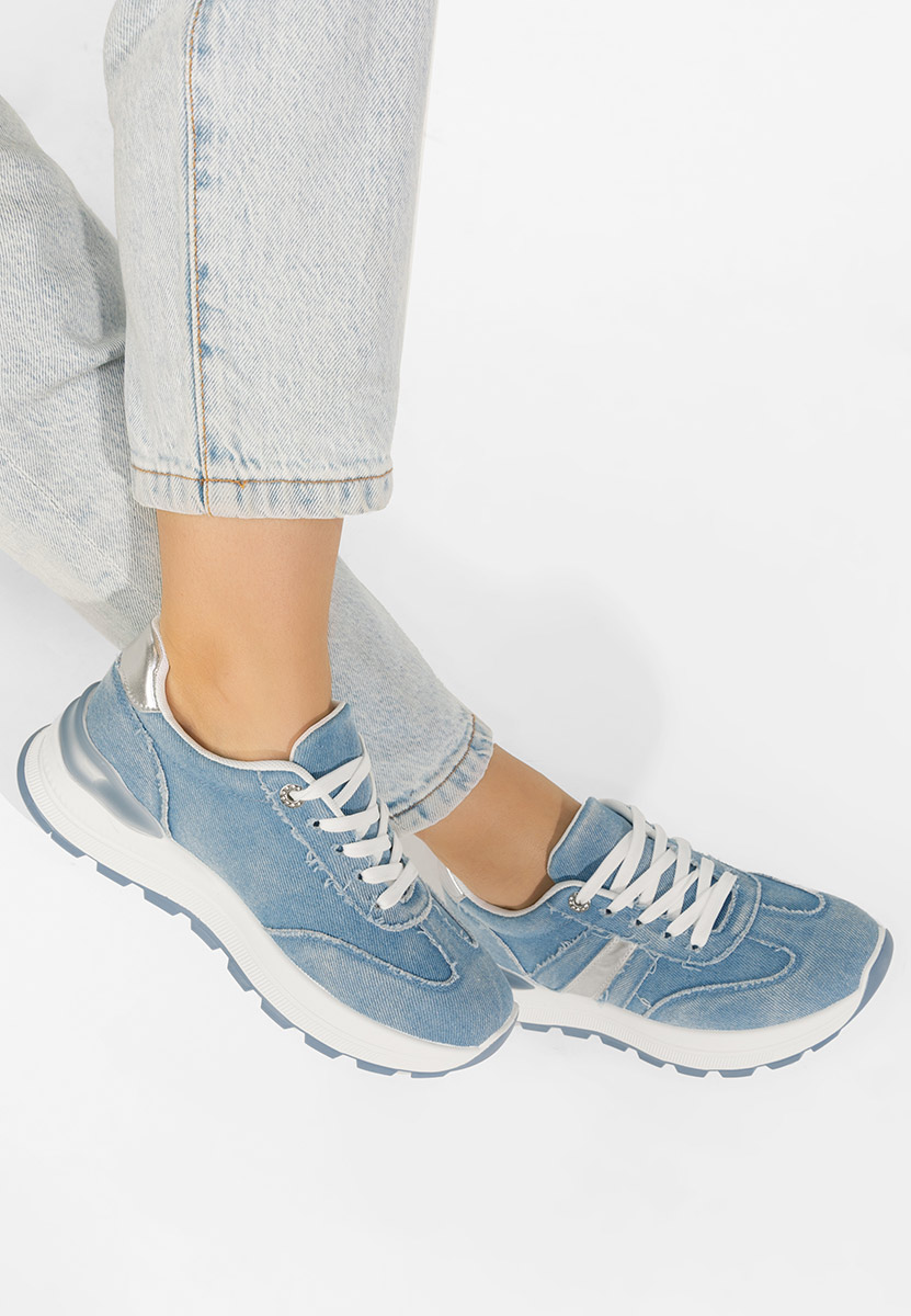 Granatowe sneakersy damskie Elenya V2