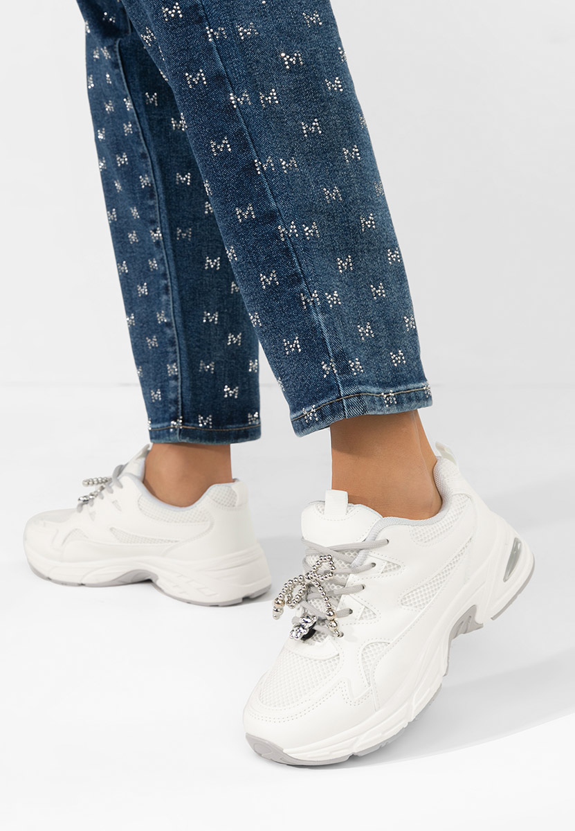 Białe sneakersy damskie Otylia V2