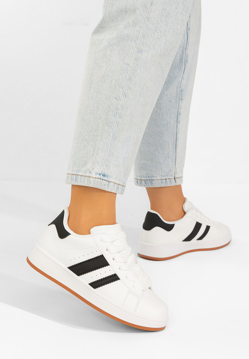 Białe sneakersy damskie Antoneta