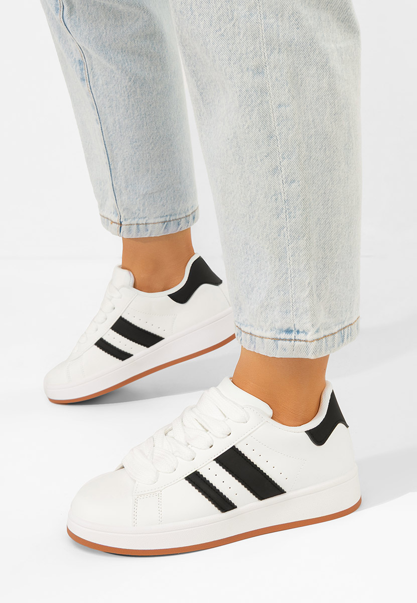 Białe sneakersy damskie Antoneta