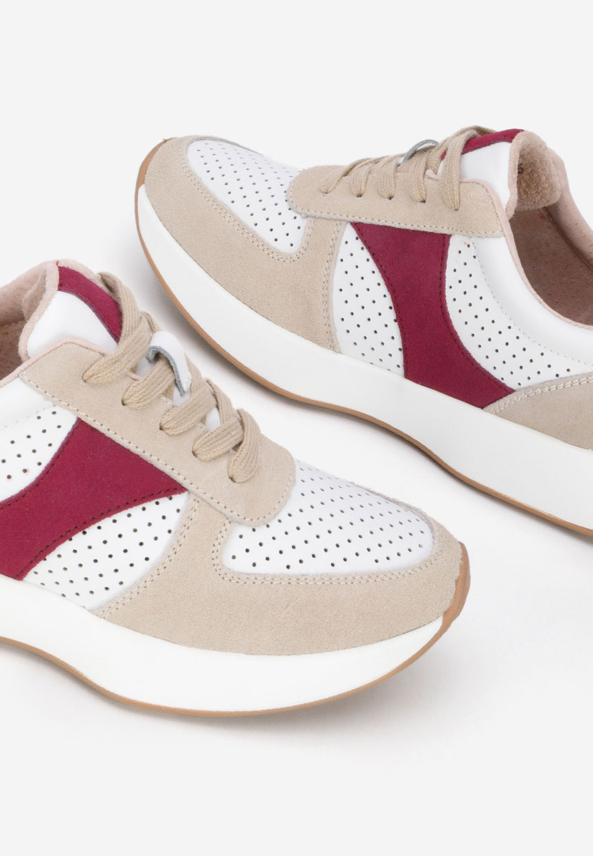 Białe sneakersy damskie Attila V3