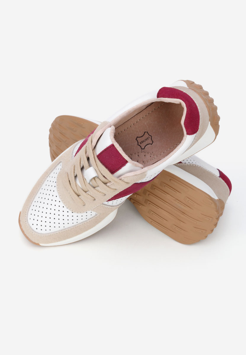 Białe sneakersy damskie Attila V3